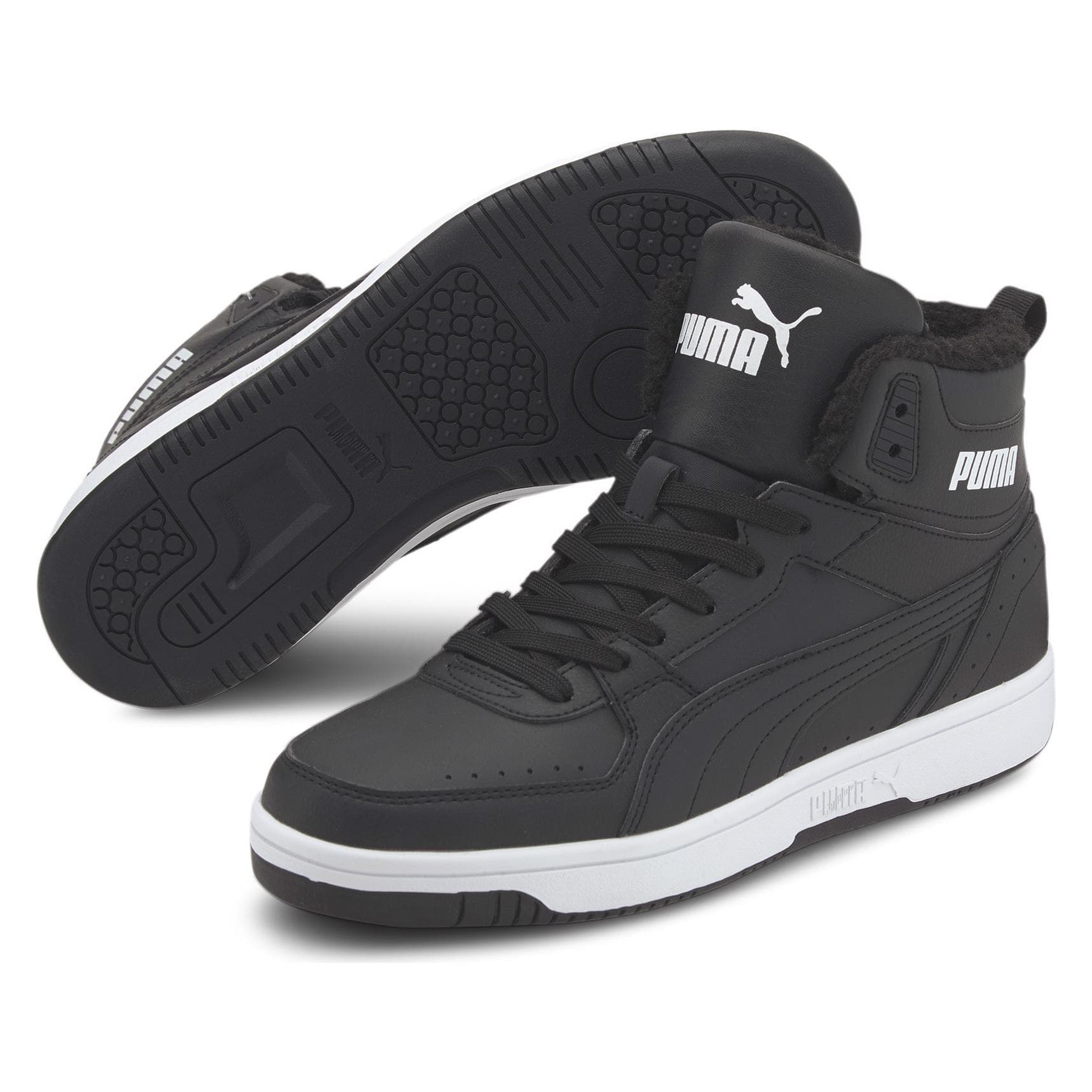 Puma, Mannen, Sneakers, Rebound JOY Bont-375576, Zwart, (42.5)