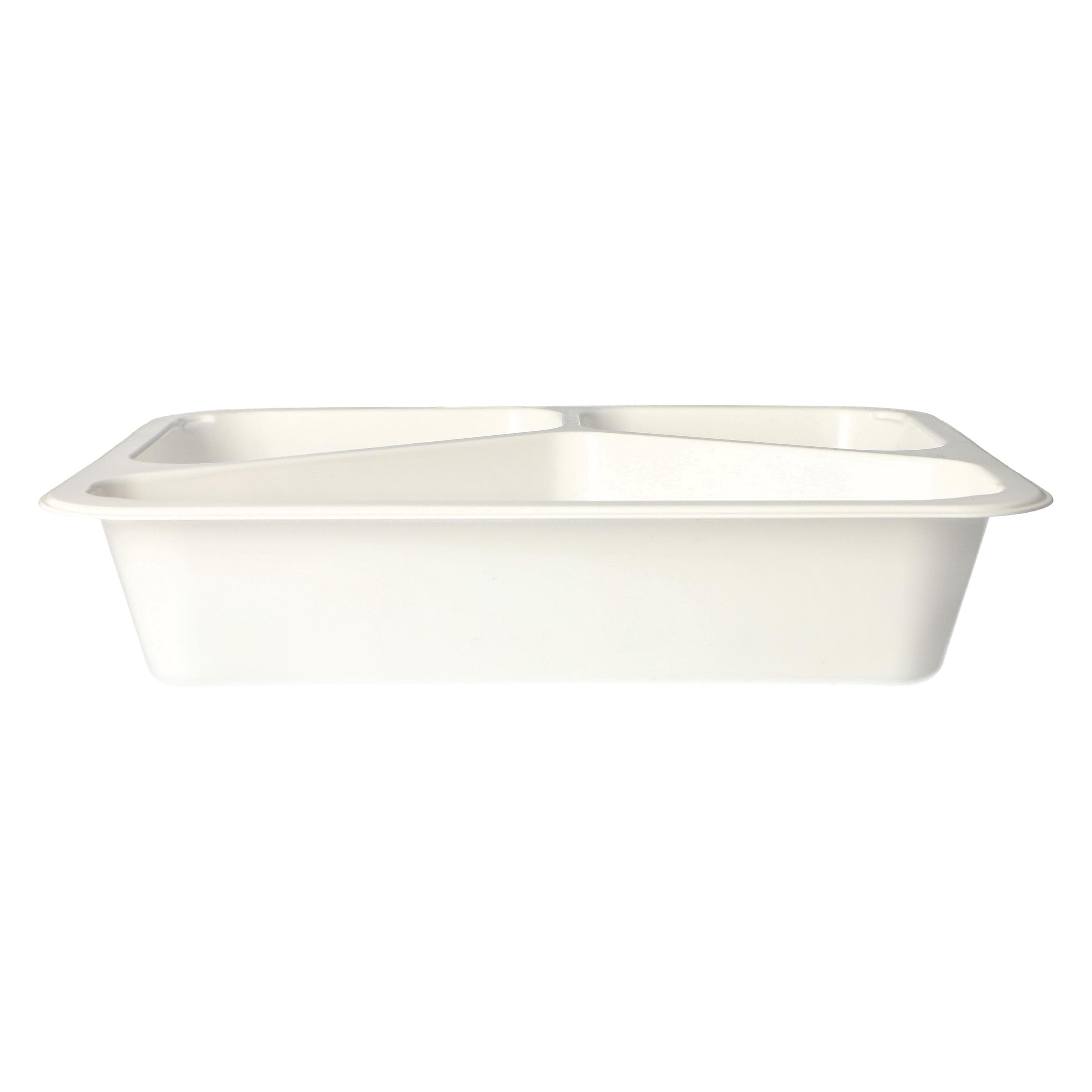 Starpak 50 menuschalen 1,095 l, Take Away servies, Wit