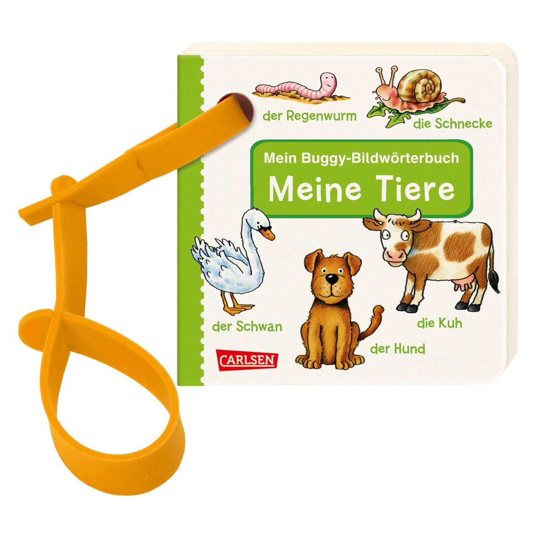 Carlsen, Babyboeken, Buggy-Bücher: Mein Buggy-Bildwörterbuch: Meine Tiere (Duits)