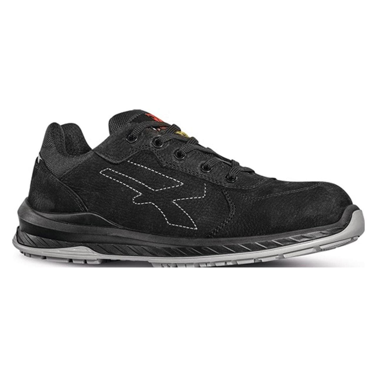 U-Power, Werkschoenen, Veiligheidsschoen Gessato maat 41 zwart S3 CI ESD SRC EN ISO 20345 gefreesd nubuck leer (S3, 41)