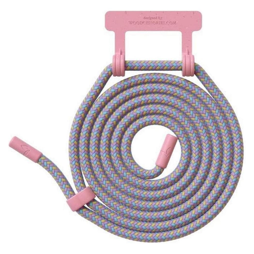 Woodcessories Veranderingskoord, Andere smartphone accessoires, Roze, Paars