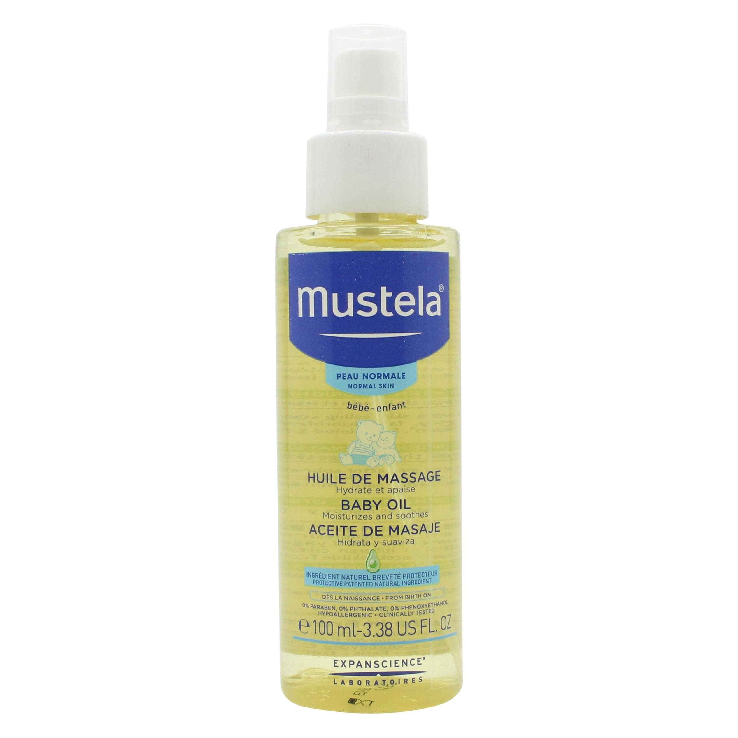 Mustela, Baby lichaamsverzorging, Olie normale huid