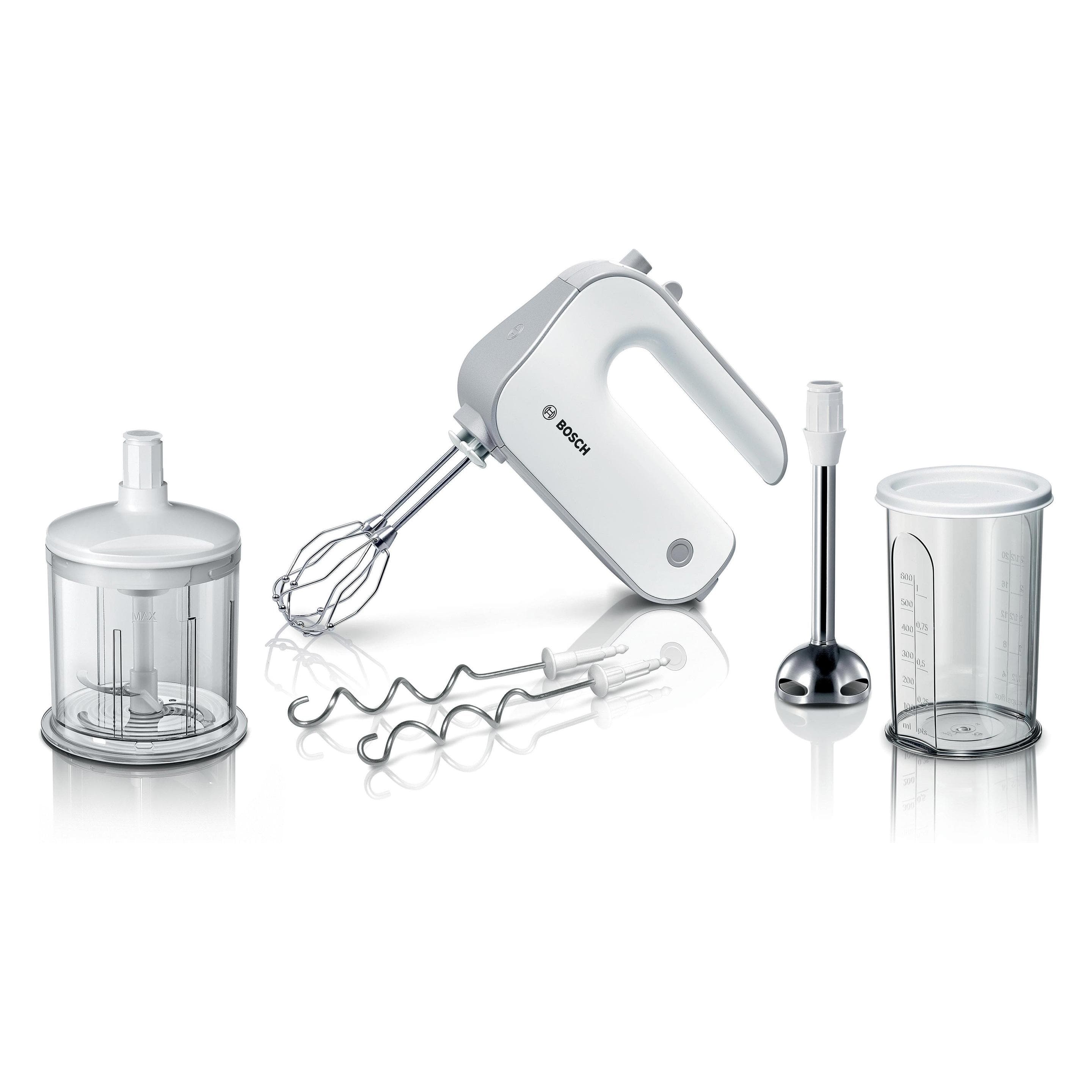 Bosch Hausgeräte Styline MFQ4080, Handmixer, Wit, Zilver