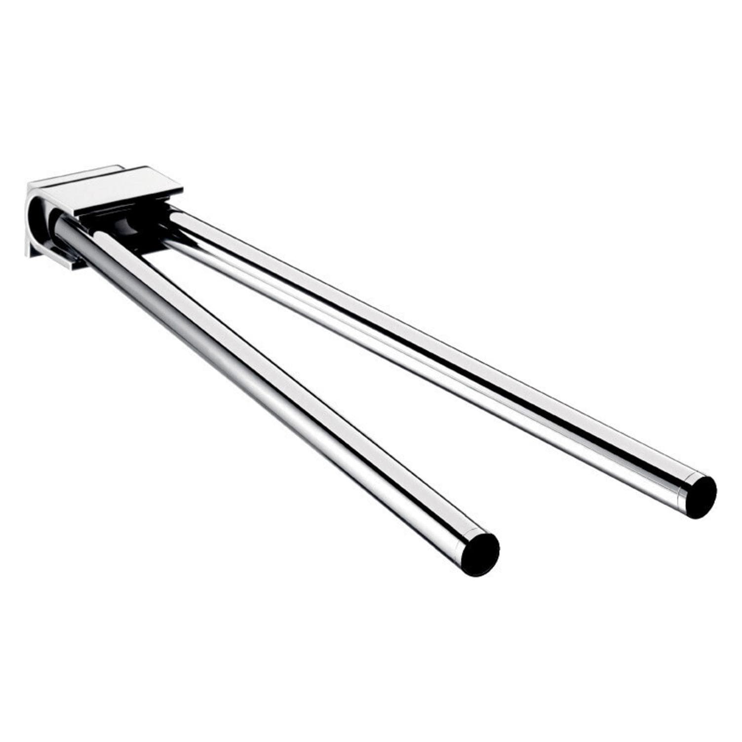 Emco, Handdoekhouders + handdoekhaken, Handdoekstang SYSTEEM 2 2-armig, zwenkbaar, 446mm chroom