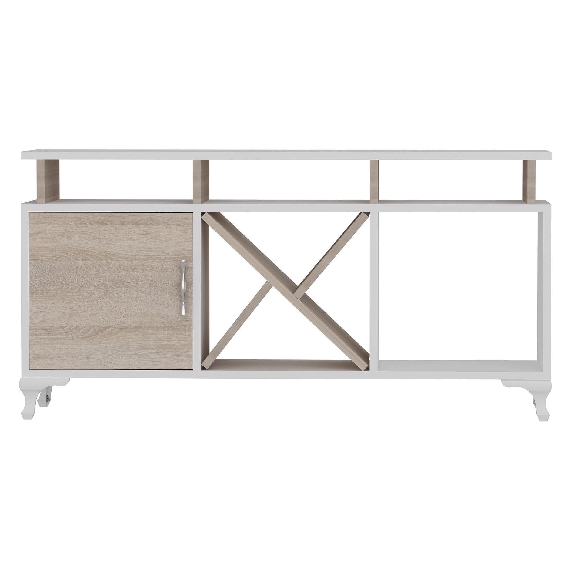 Hanah Home, TV-meubilair, lucie (120 x 29 x 53.60 cm)