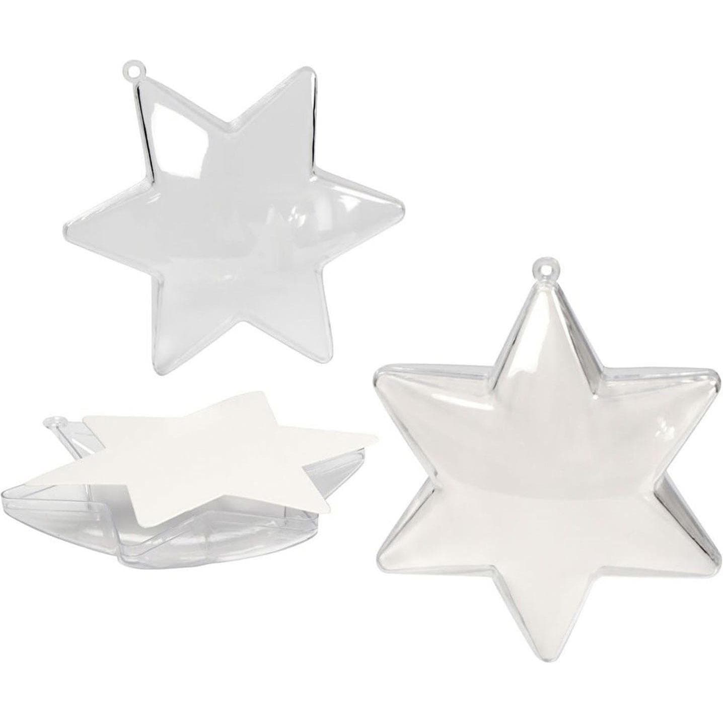 Creativ Company, Kerstboomdecoraties, Ster (5x)
