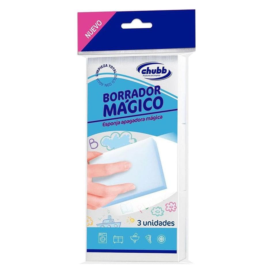 Chubb Magic Eraser 3 Sponges, Schoonmaakgerei