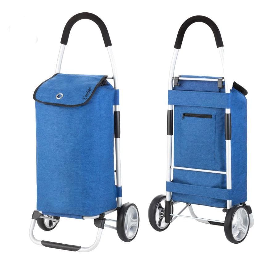 Cruiser, Hulp bij het winkelen, Classic Premium 650061 Faltbarer Einkaufswagen, Blauw