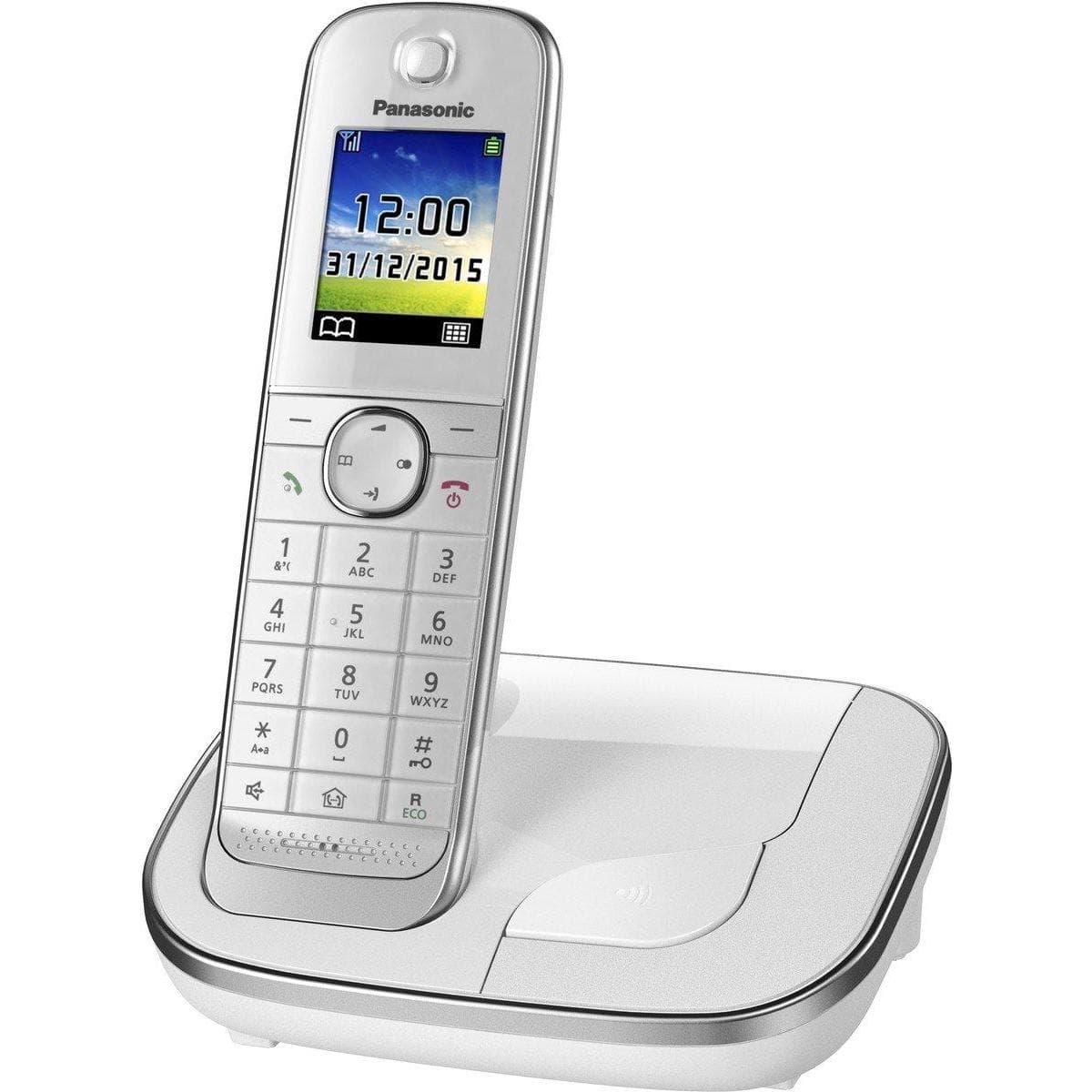 Panasonic KX-TGJ310GW (DE versie), Telefoon, Zwart, Wit