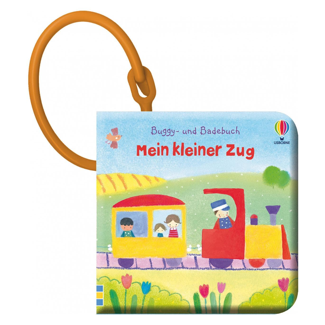 Usborne Publishing, Babyboeken, Buggy- und Badebuch: Mein kleiner Zug (Duits)