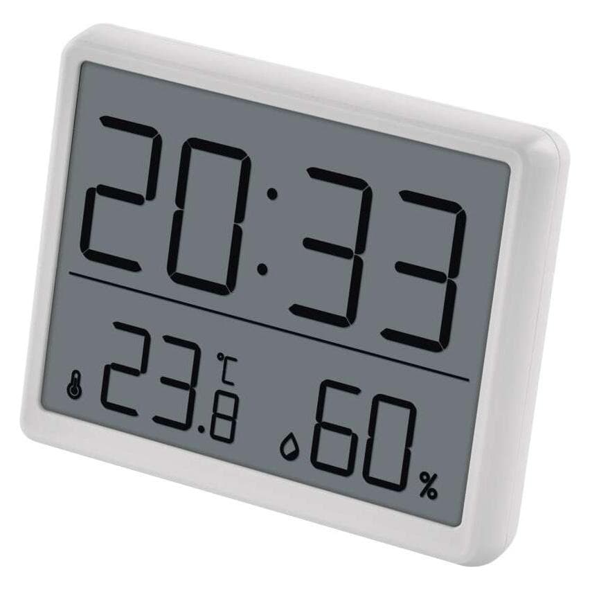 Emos Digitale thermometer met hygrometer E6210, Thermometer + hygrometer, Wit