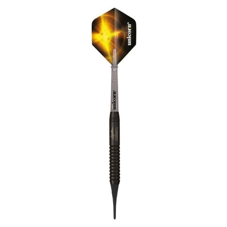 Unicorn Zwart Messing Gary Anderson Zachte Darts (17 g)