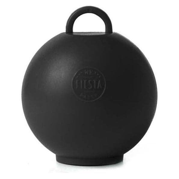 Globos Europe Kettlebel ballongewicht zwart, 75 gram