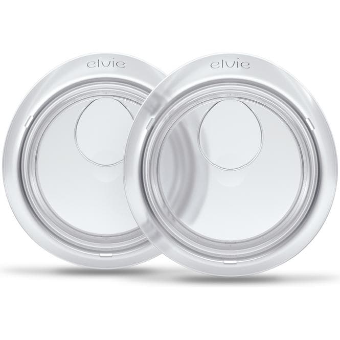 Elvie, Accessoires voor borstkolven, Catch (set van 2) - Siliconen melklekbakjes (30 ml)
