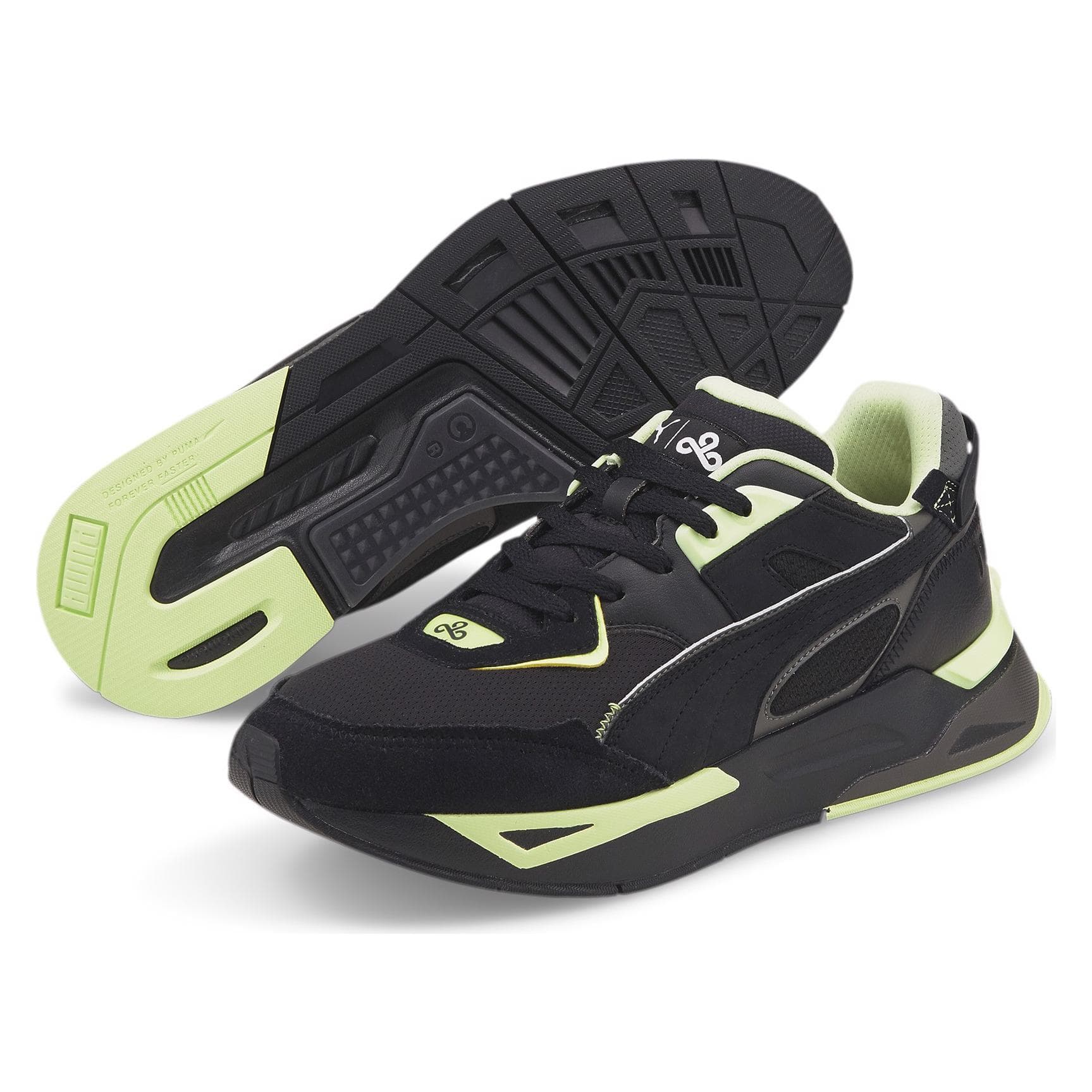 Puma, Unisex, Sneakers, Mirage Sport Cloud9, Zwart, (44.5)