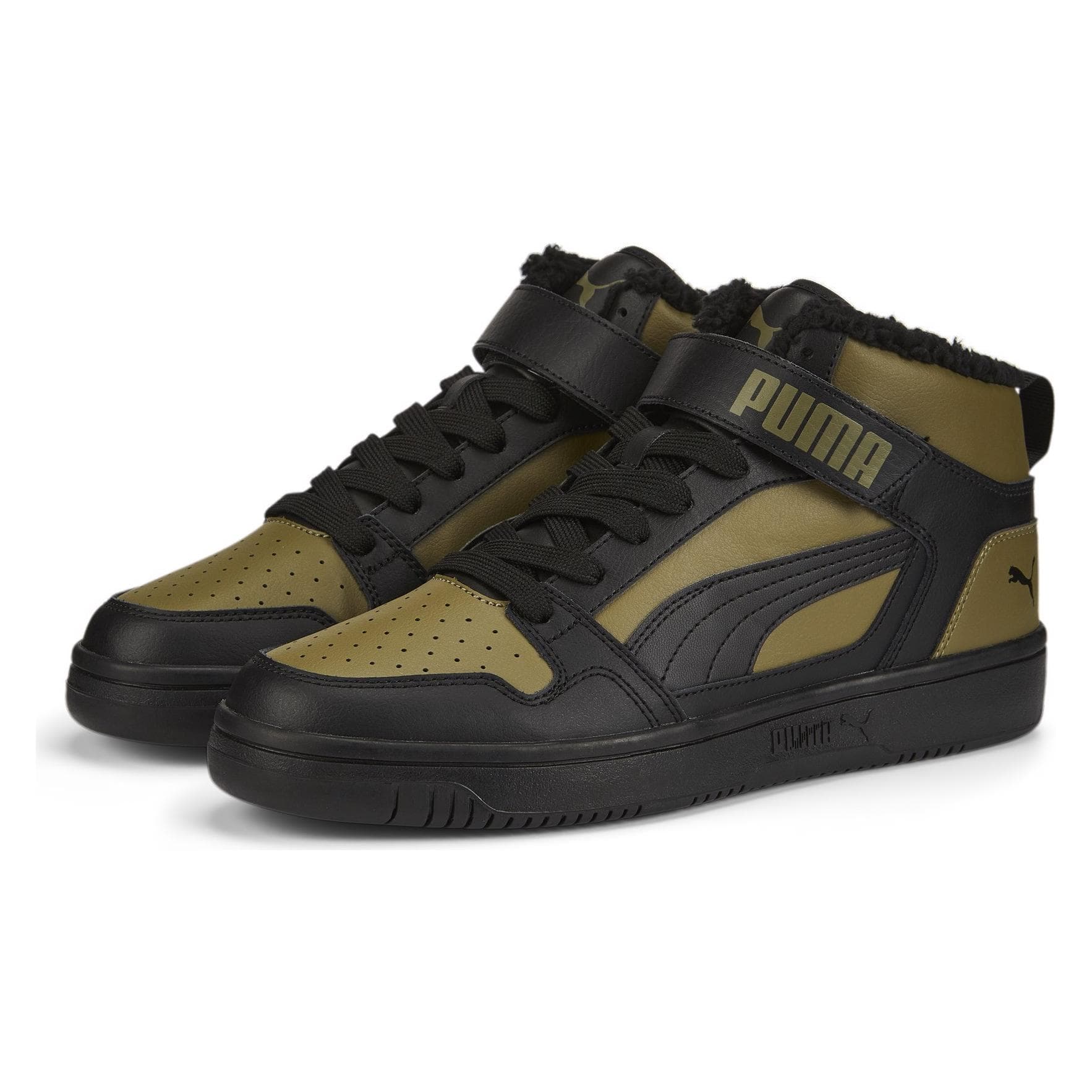 Puma, Unisex, Sneakers, Rebound Middenband WTR, Groen, (43)