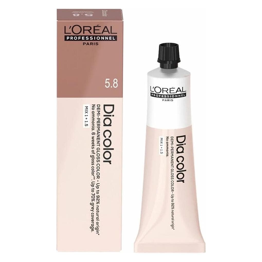 L'Oréal Paris, Haarkleur, DIA COLOR demi-permanente kleuring zonder ammoniak 744 60 ml by DIA COLOR (#7.44)