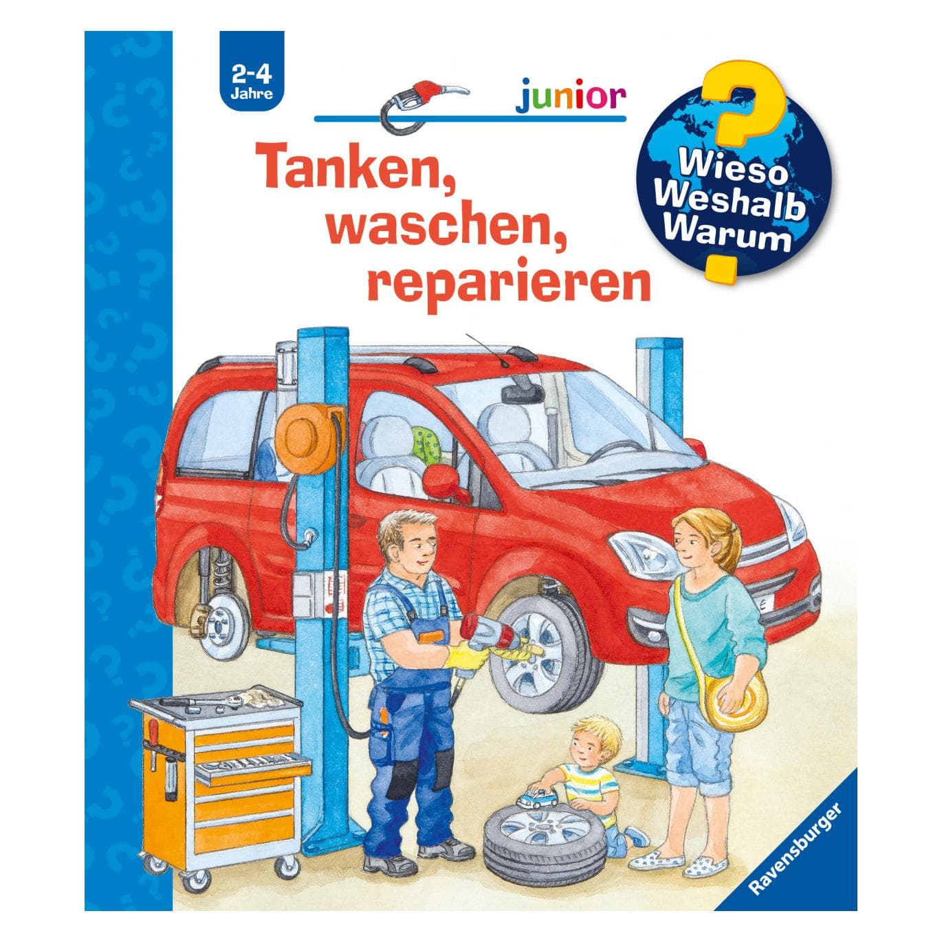 Tanken, waschen, reparieren, Kinderboeken van Ursula Weller, Frauke Nahrgang