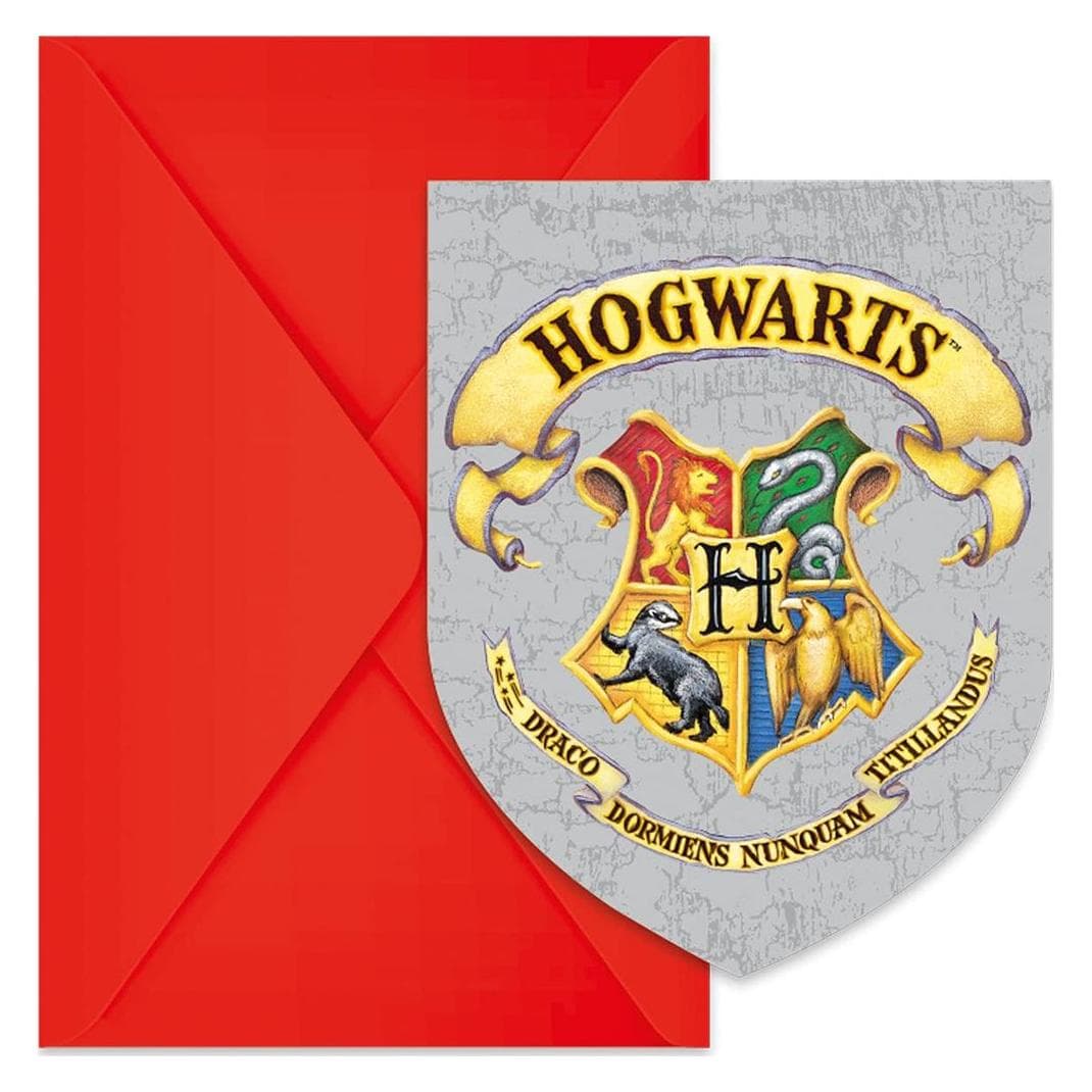 Procos, Wenskaart, Uitnodigingen Harry Potter FSC (6 Pcs.)
