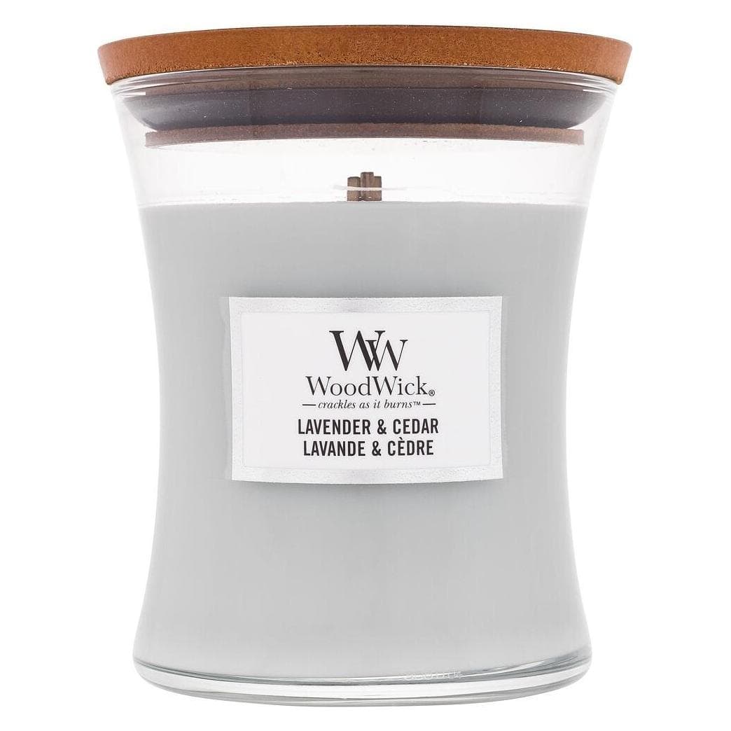 WoodWick, Geurkaarsen, Lavender & Cedar