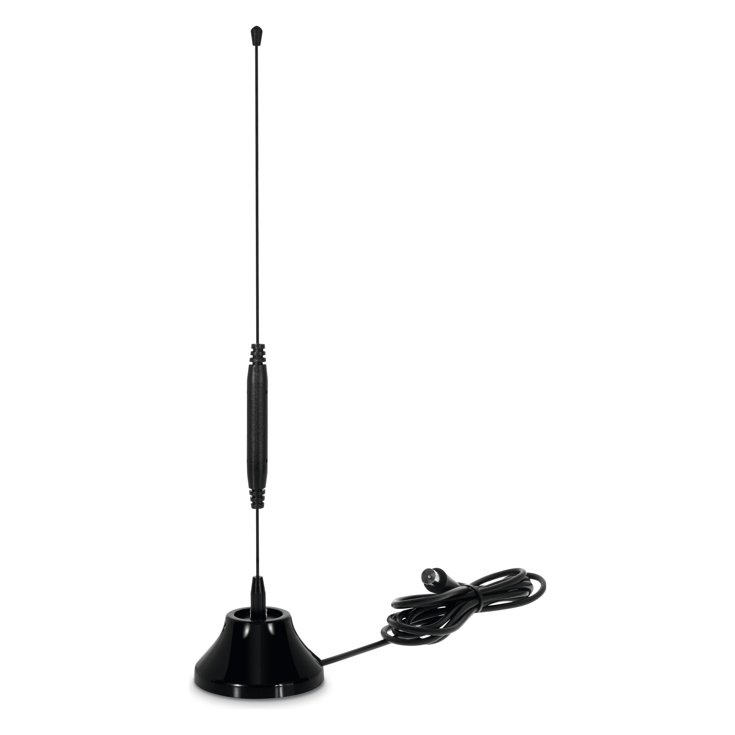 TechniSat DigiFlex TT6 (Binnenantenne, Staafantenne, DVB-T / -T2), SAT Spiegels + SAT Antennes, Zwart
