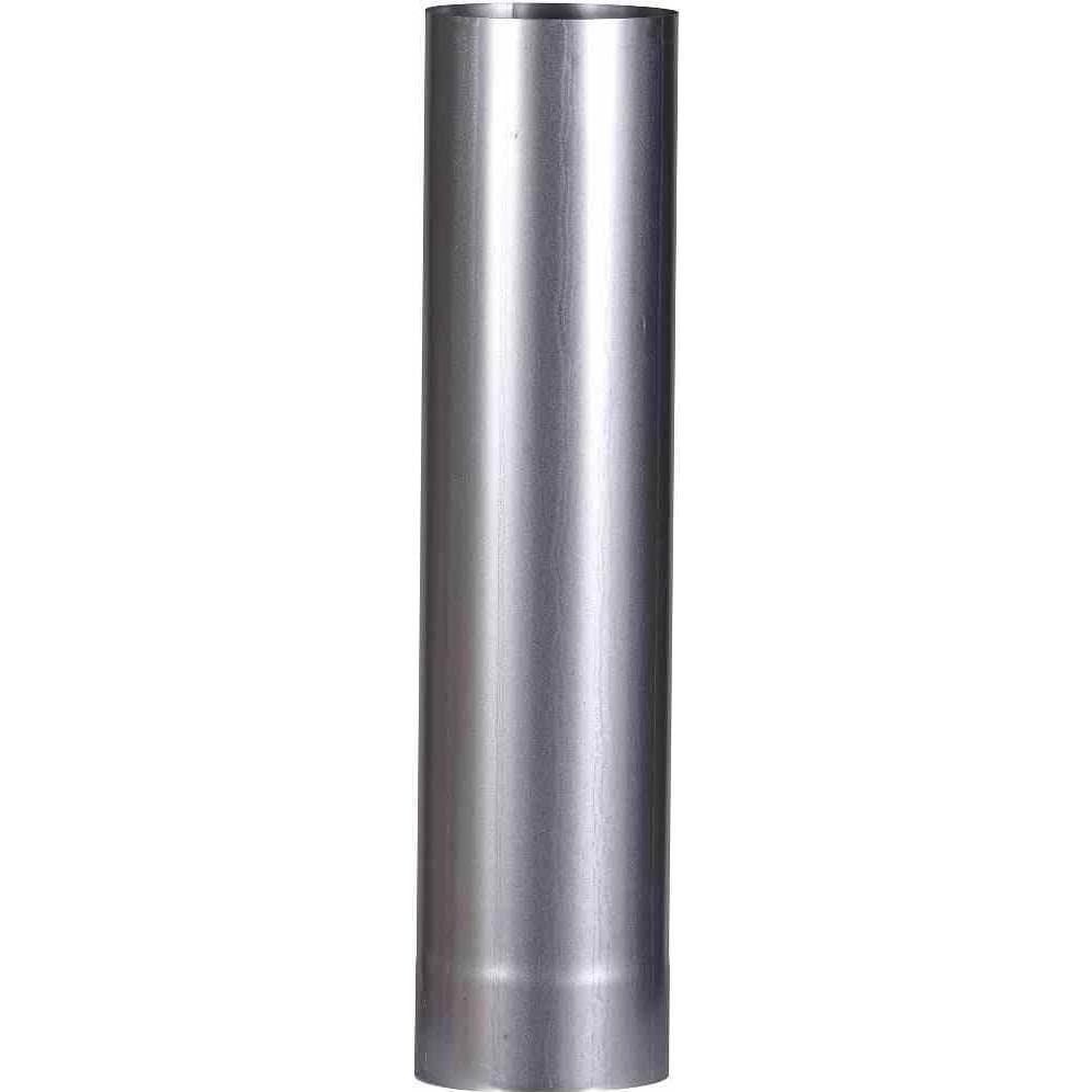 FireFix, Haardaccessoires, A130/5 FAL 500 mm, Ø 130 mm plaatstalen kachelpijpen, 0,6 mm dik, conische inzet, lengten