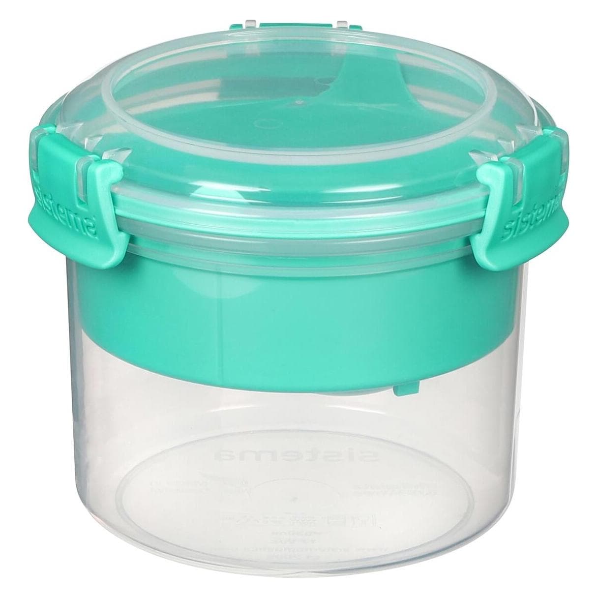 Sistema Ontbijt TO GO ontbijtverpakking, Lunchpakketten, Blauw, Paars, Turkoois