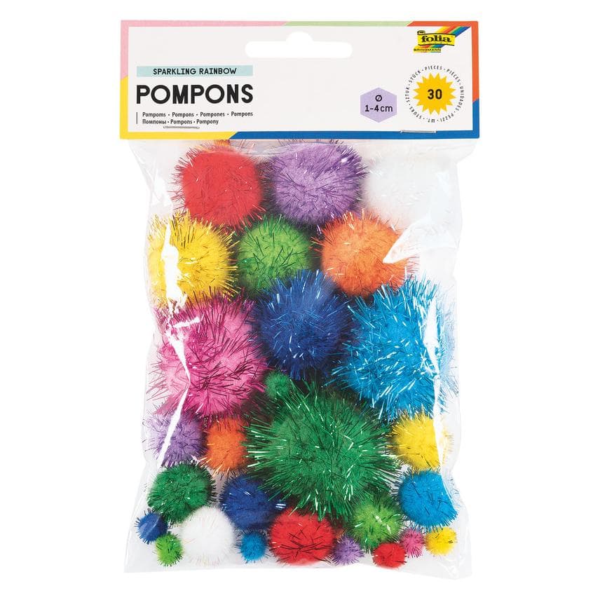 Folia Pompons van wol