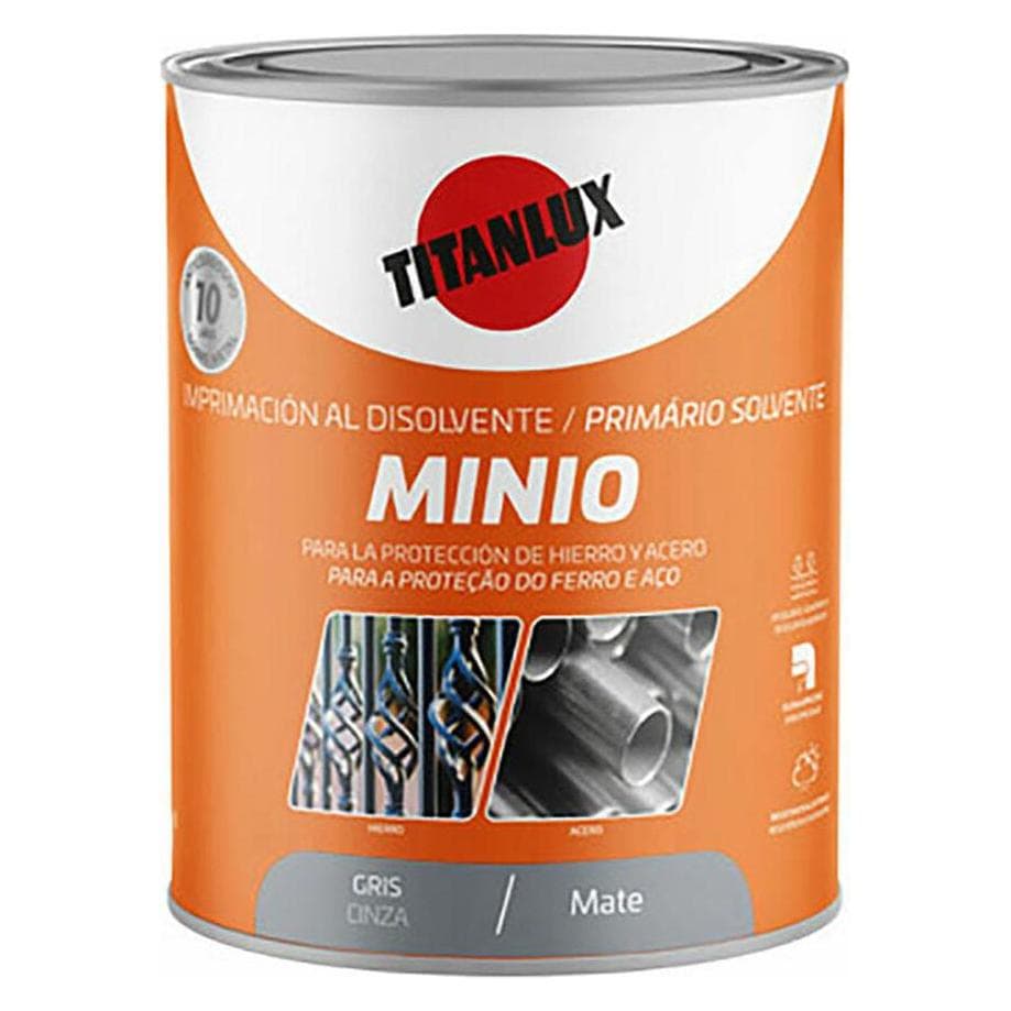 Titanlux, Primer + Basis, Primer Grey Matting 750ml (Grijs)