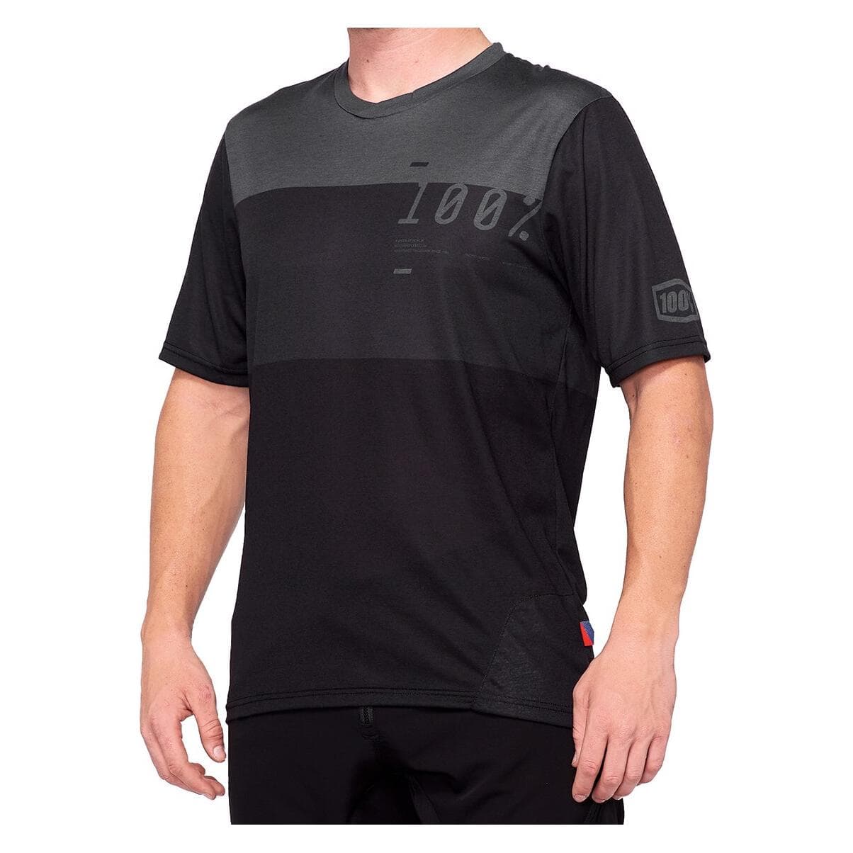 100%, Mannen, Shirt, Airmatic Enduro/Trail, Zwart, (XL)