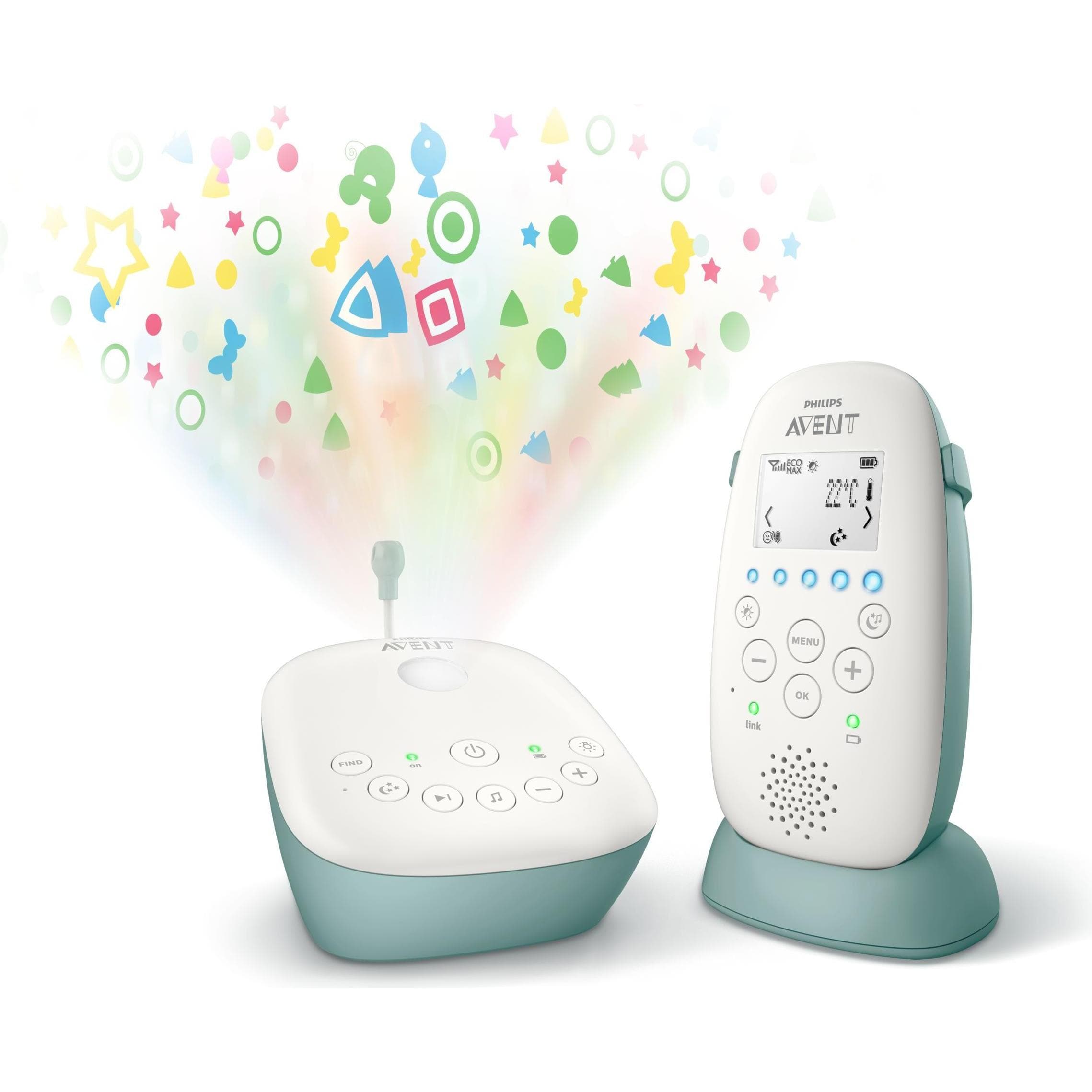 Philips Avent, Babyfoon, Dect (Video & Audio, 330 m)