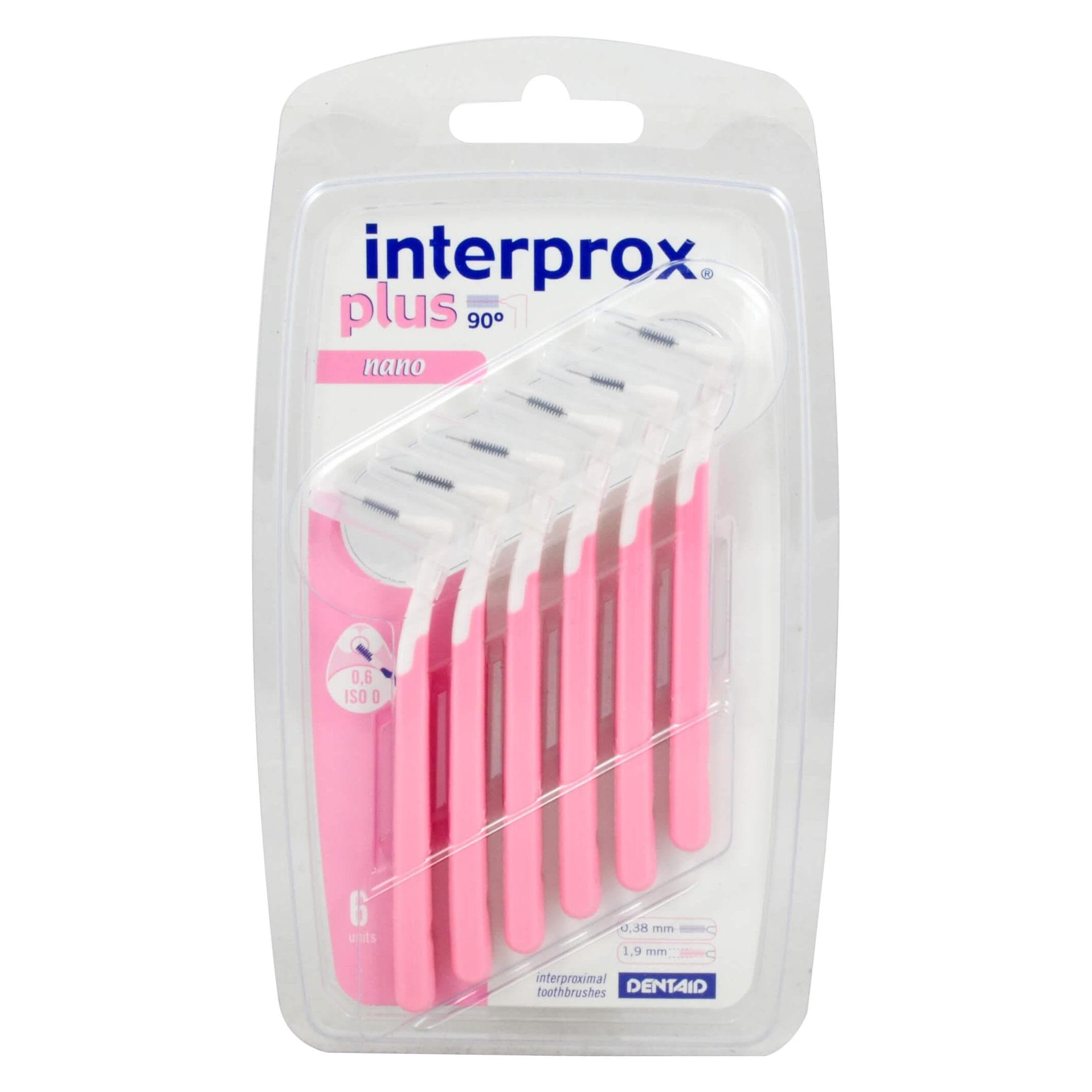 Interprox, Interdentale borstels, plus nano (6x, 0.60 mm)