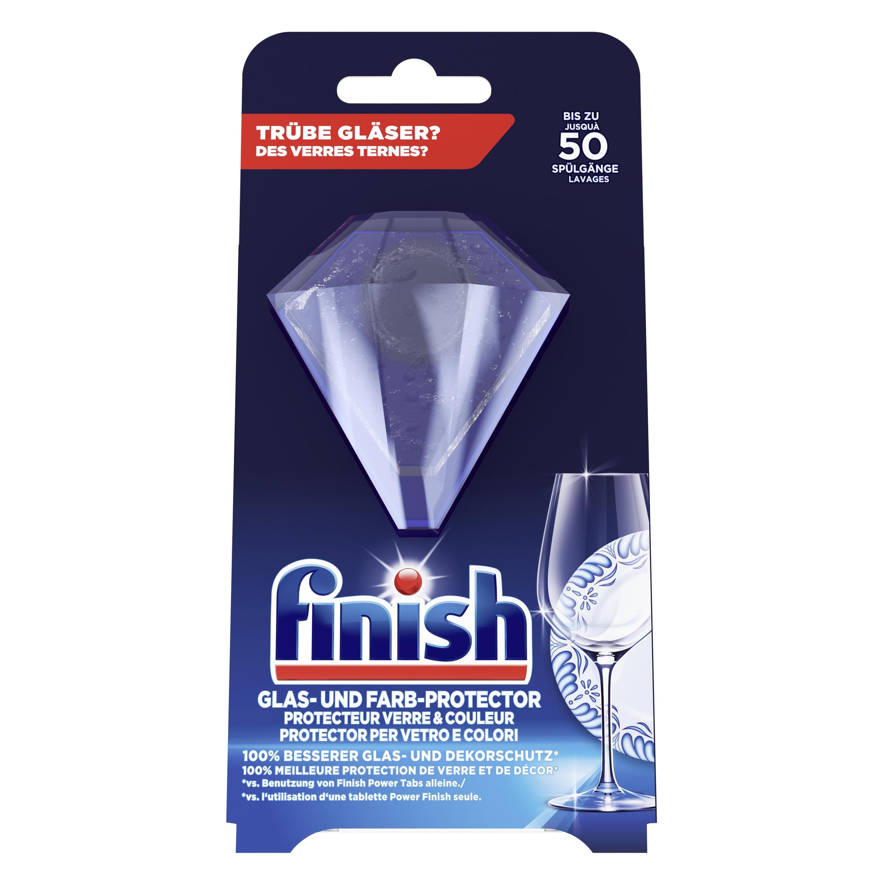 Finish Beschermer, Afwasmiddel