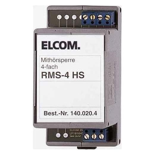 Elcom, Accessoires voor gebouwbeveiliging, Bewakingsbarrière voor 4 deelnemers RMS-4 HS