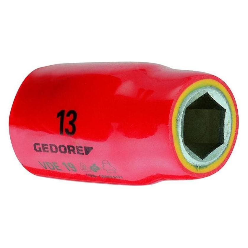 Gedore, Dopsleutel + dopmoer, VDE 19 17 VDE inbus zeshoekig (17 mm)