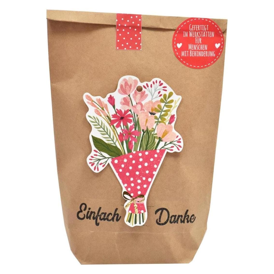 Wunderle, Cadeauverpakking, Mitbringsel Wundertüte Einfach Danke