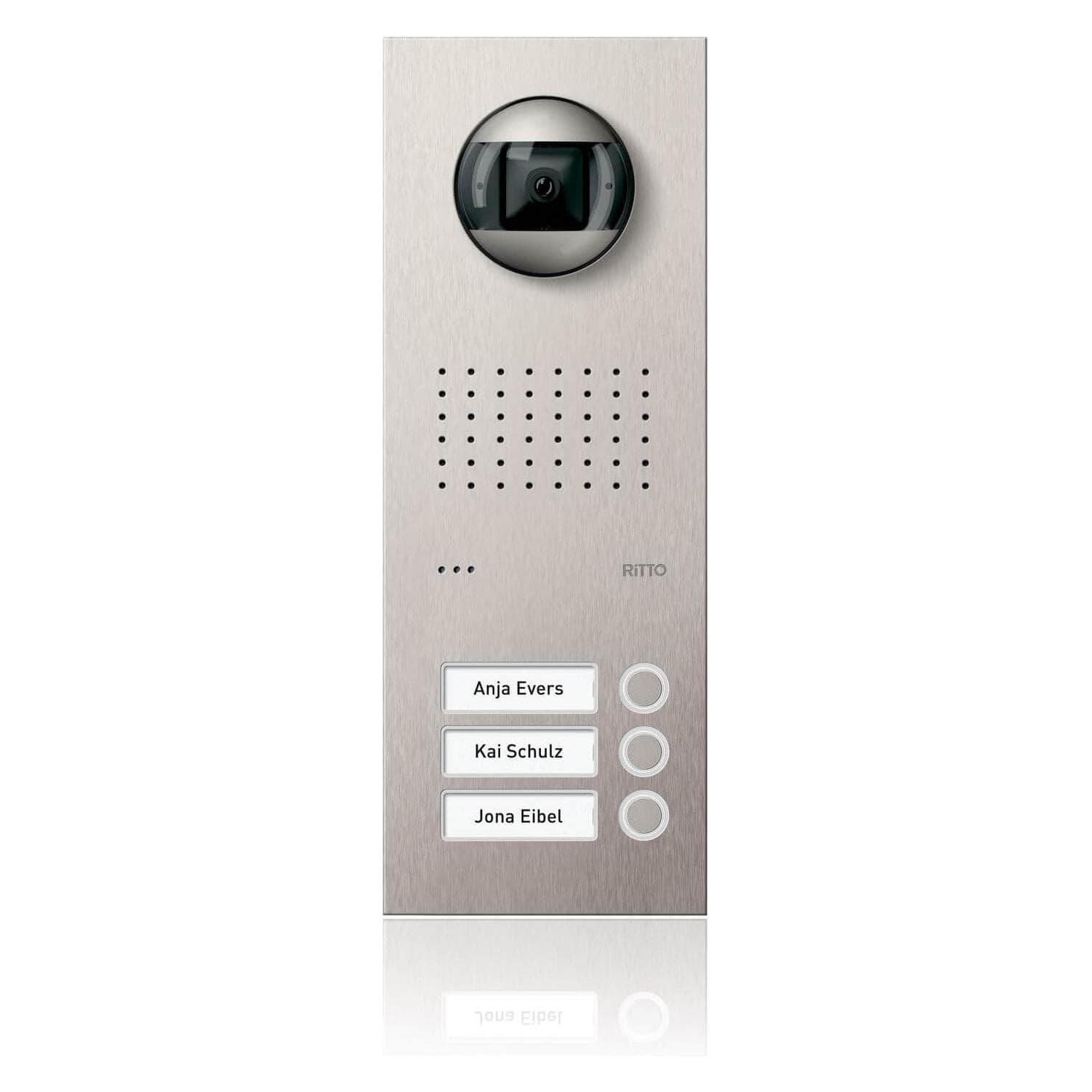 Schneider Electric, Bel + deurintercom, Ritto Acero Puur