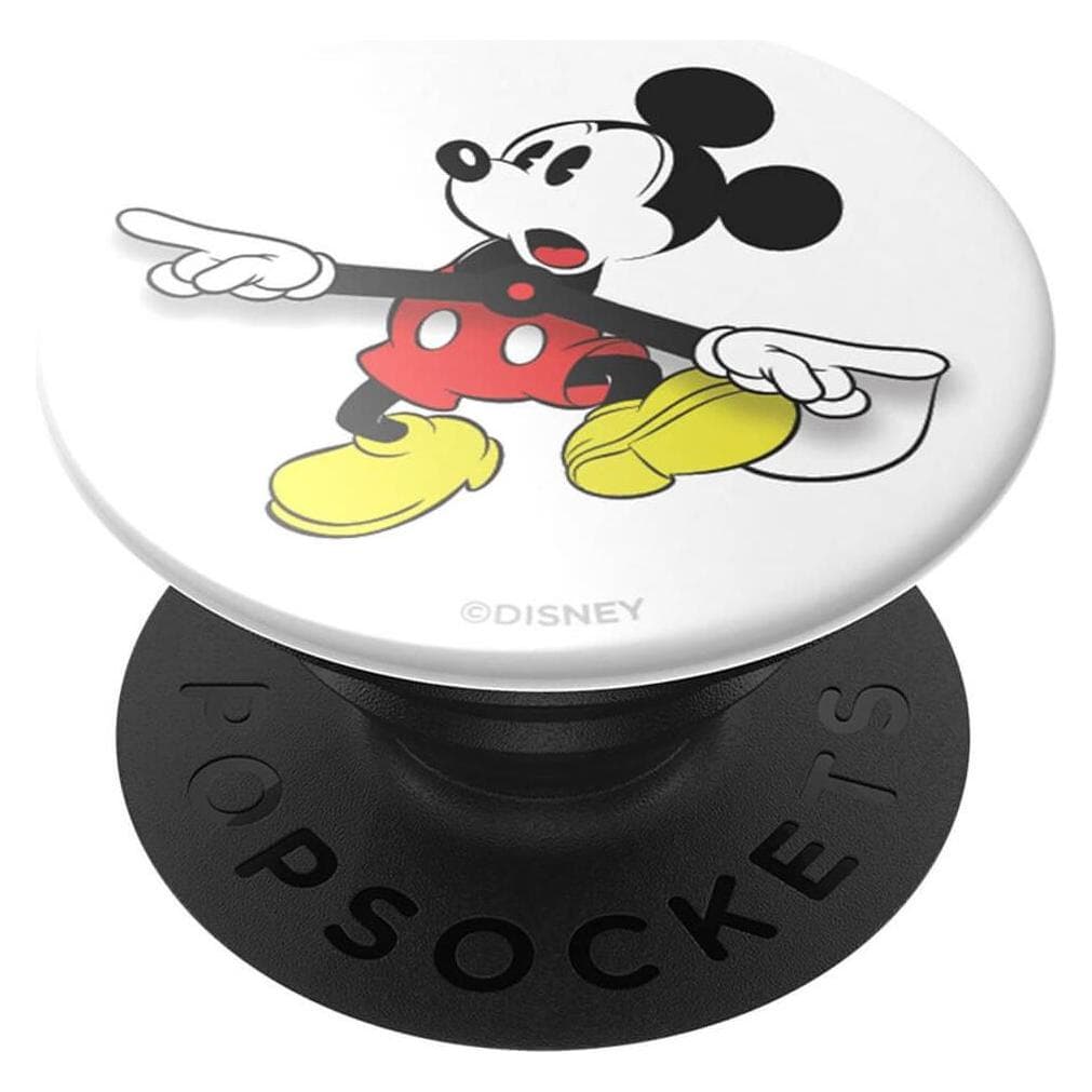 PopSockets Mickey Horloge, Smartphonehouder, Veelkleurig