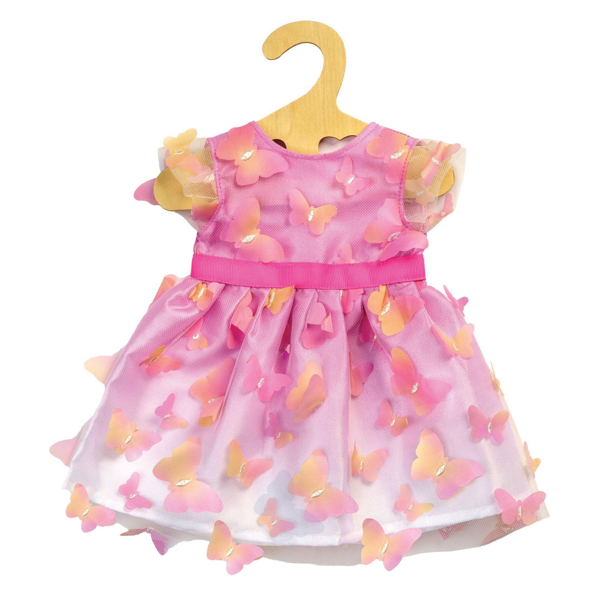 Heless Pu jurkje Miss Butterfly, maat 35-45 cm