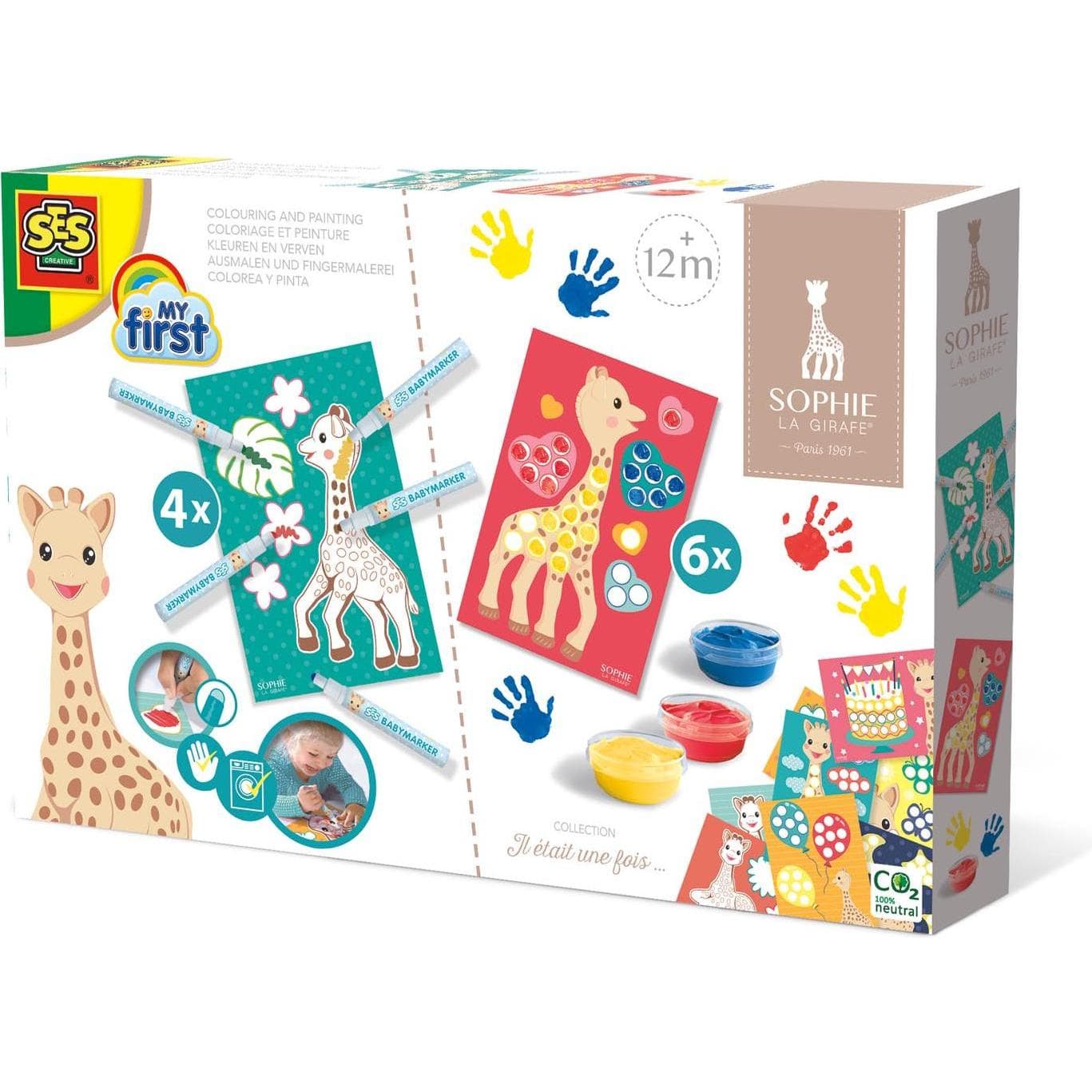 Ses My First - Sophie la Giraffe - Verven en lakken