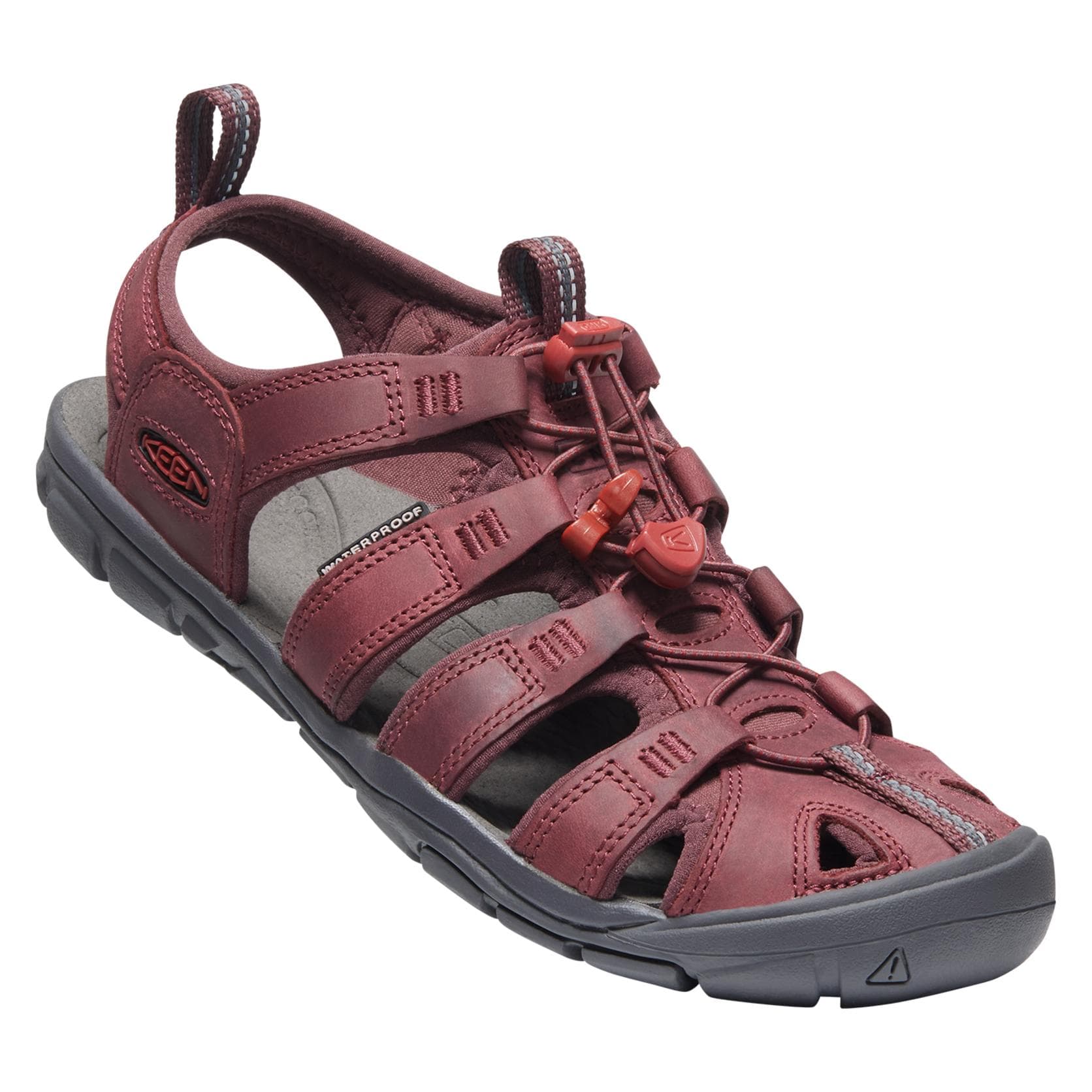 Keen, Vrouwen, Sandalen, W Clearwater CNX Leer, Paars, (37)