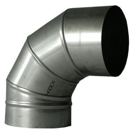 Wade, Ventilatietechnologie, SCHOORSTEENBOCHT PIJP 116200000 90° D 200