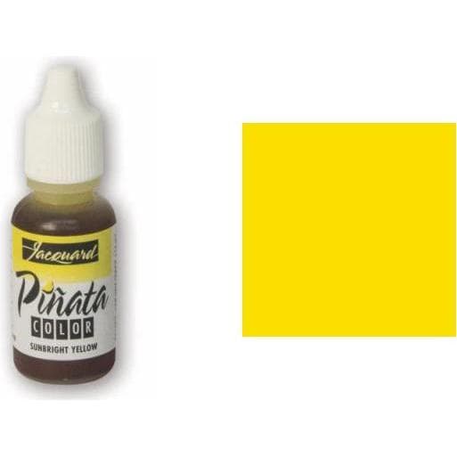 Jacquard, Kleuren + verf voor doe-het-zelvers, Inkt Pinata Kleur Alcoholinkt Nr. 2 Zonnig Geel (15 ml)