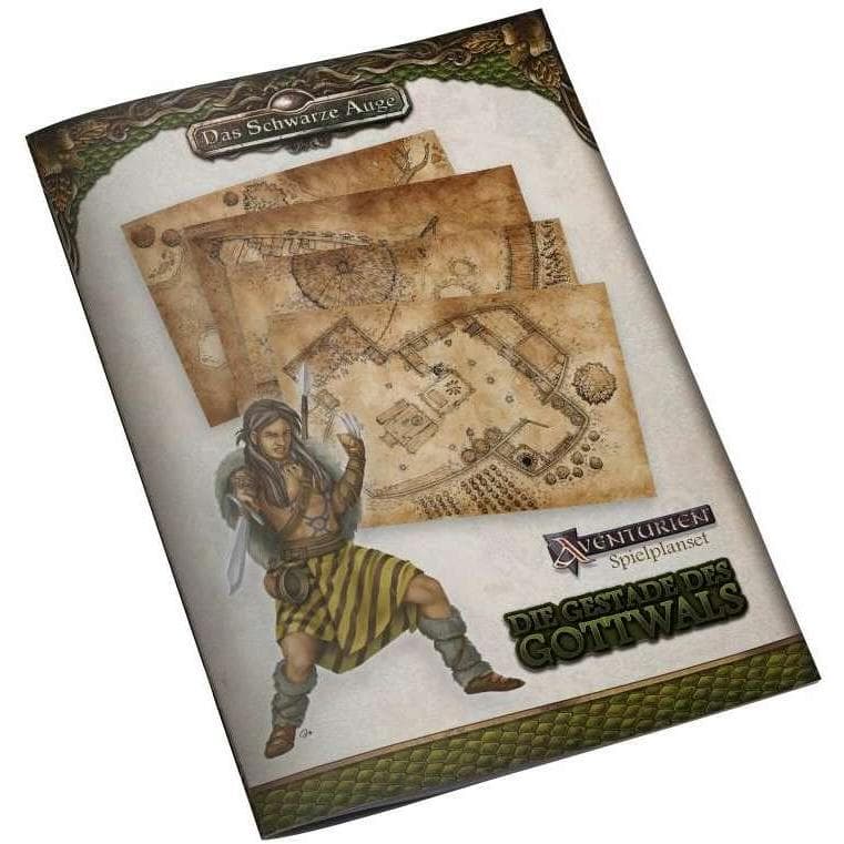 Ulisses Spiele DSA5 - Spelplanboekje - De oevers van de Godwalvis, 16 blz. (Duits, 3 - 12 Spelers)