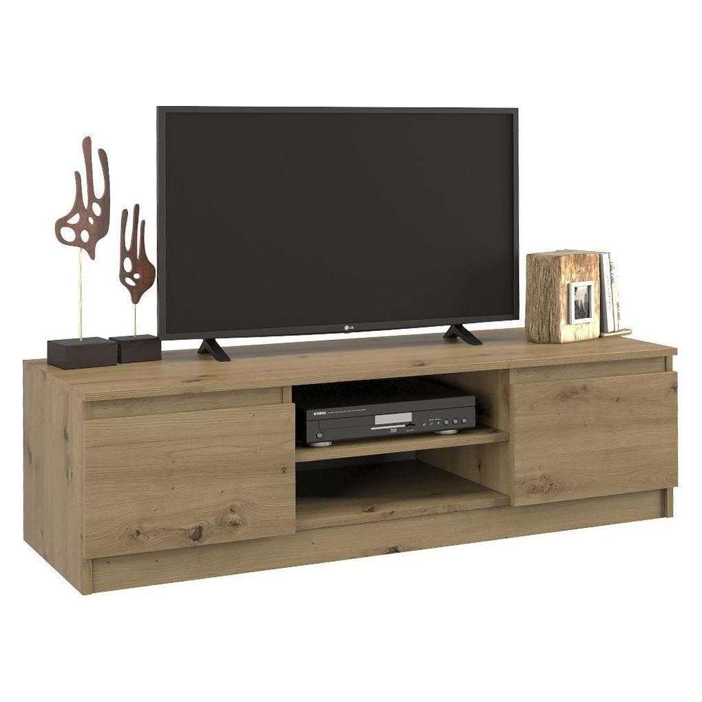 Topeshop, TV-meubilair, RTV120 ARTISAN TV Stand & Entertainment Centre 2 Planken (120 x 40 x 36 cm)