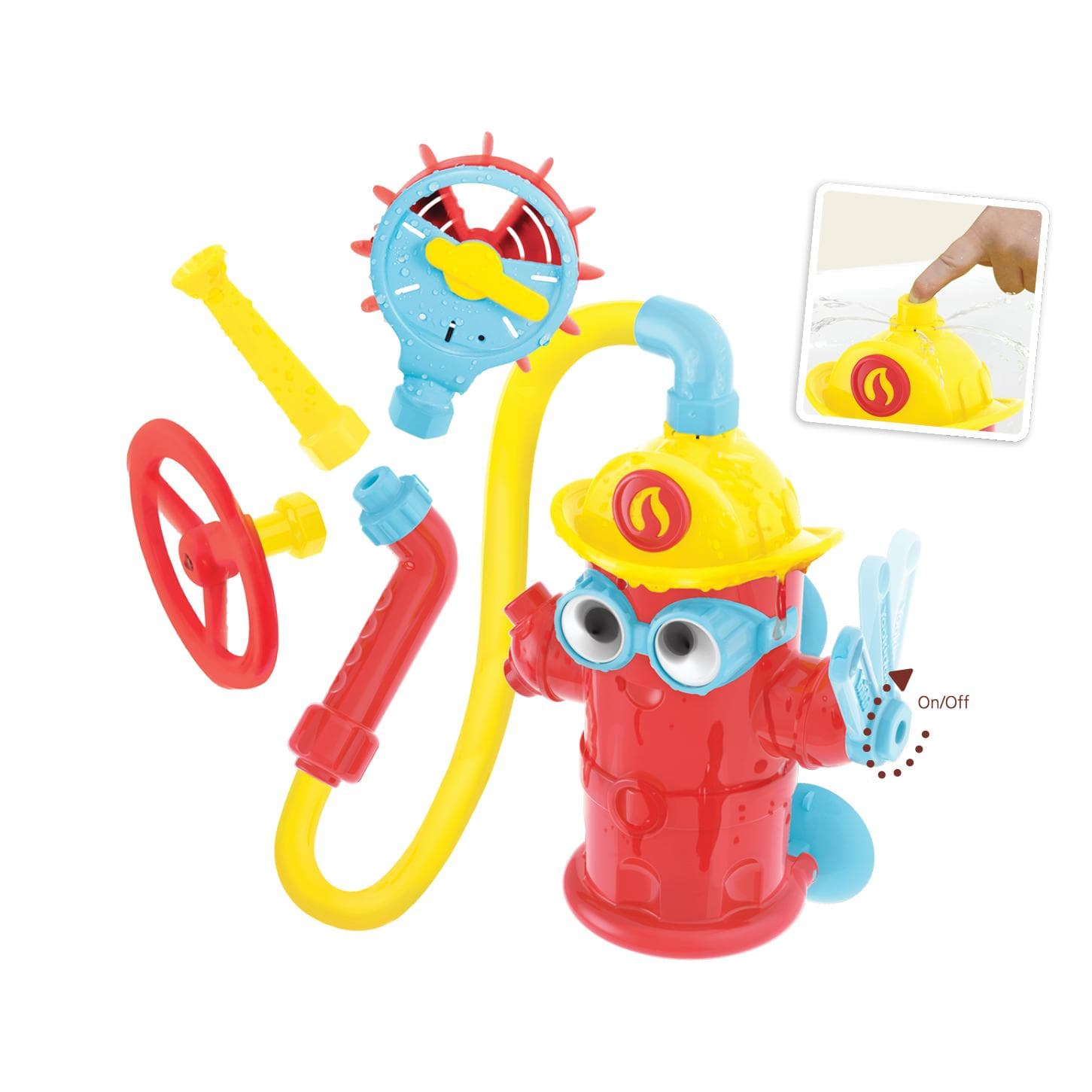 Yookidoo Badspeeltje "Brandweerman Freddie