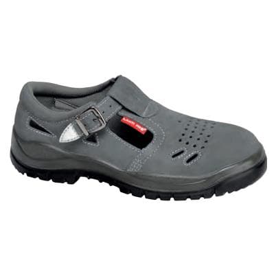 Lahti Pro, Werkschoenen, Grijze suède sandalen, s1 src, "45", ce, lhti (S1, 45)