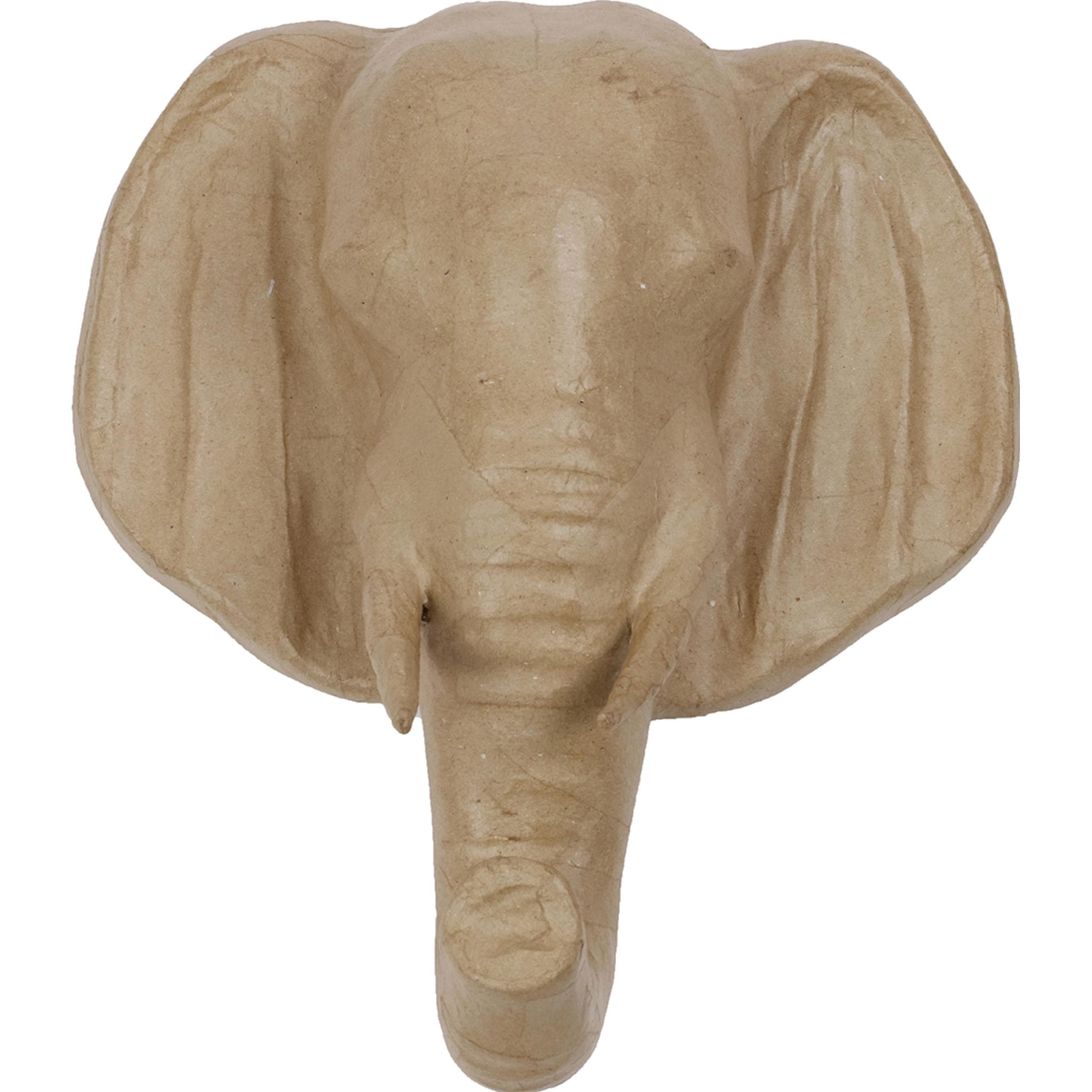 Décopatch Kartonnen trofee 35 x 31 x 17 cm Olifant