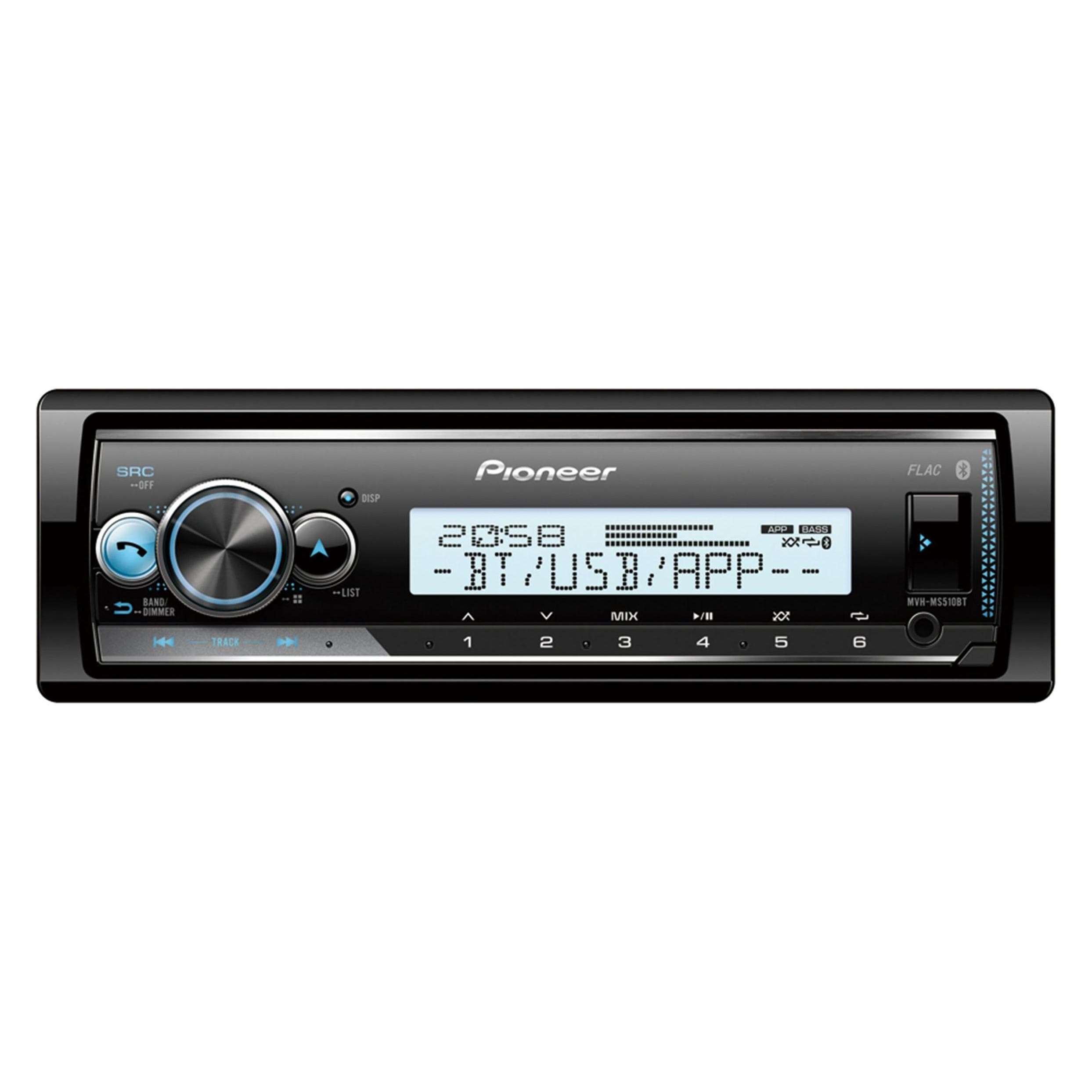 Pioneer, Autoradio, MVH-MS510BT (Apple Carplay)