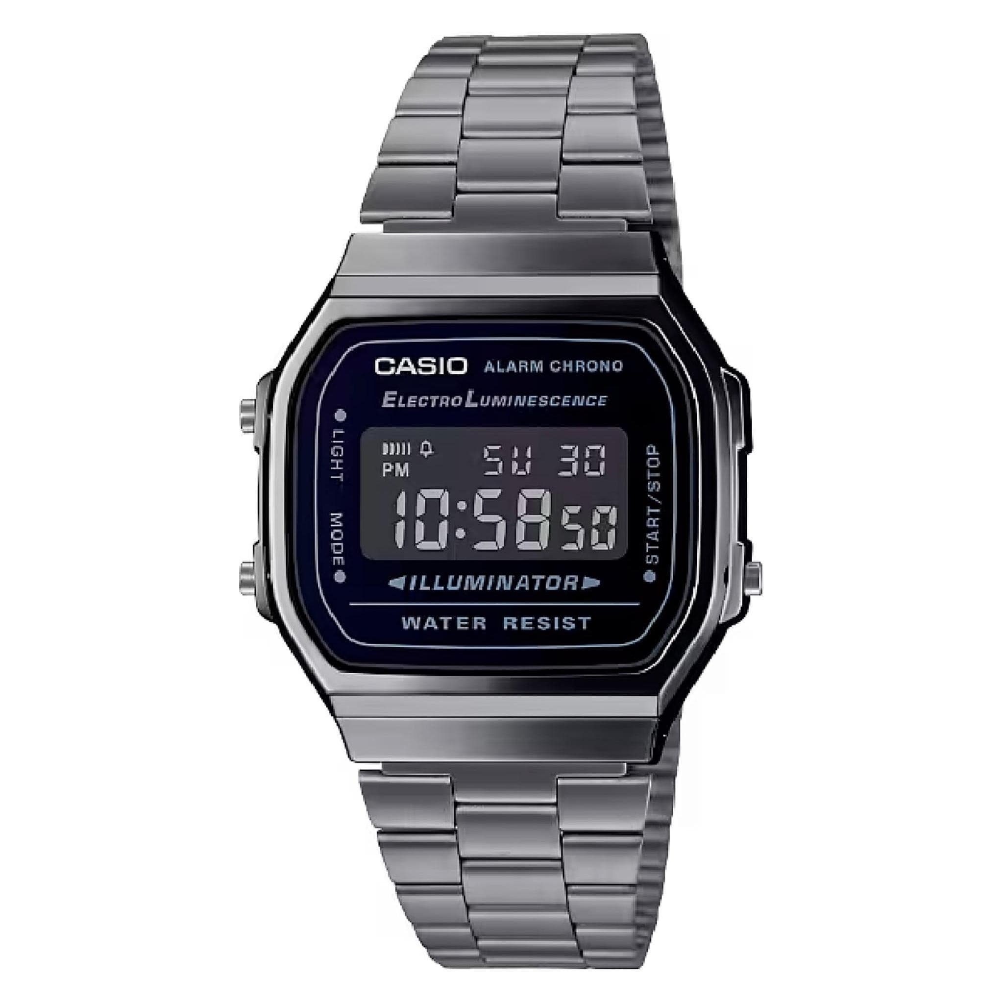 Casio Vintage, Horloge, A168wegg-1bef, Zwart, (Digitaal horloge, 36 mm)